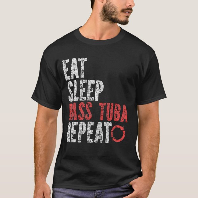 Upprepa mastuba i viloläge t shirt (Framsida)