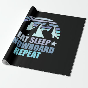 Upprepa maten Sowboard Presentpapper