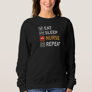 Upprepa matsvinnessjuksköterska t shirt