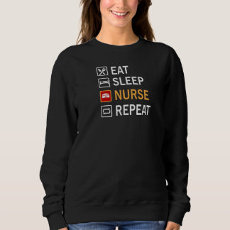 Upprepa matsvinnessjuksköterska t shirt