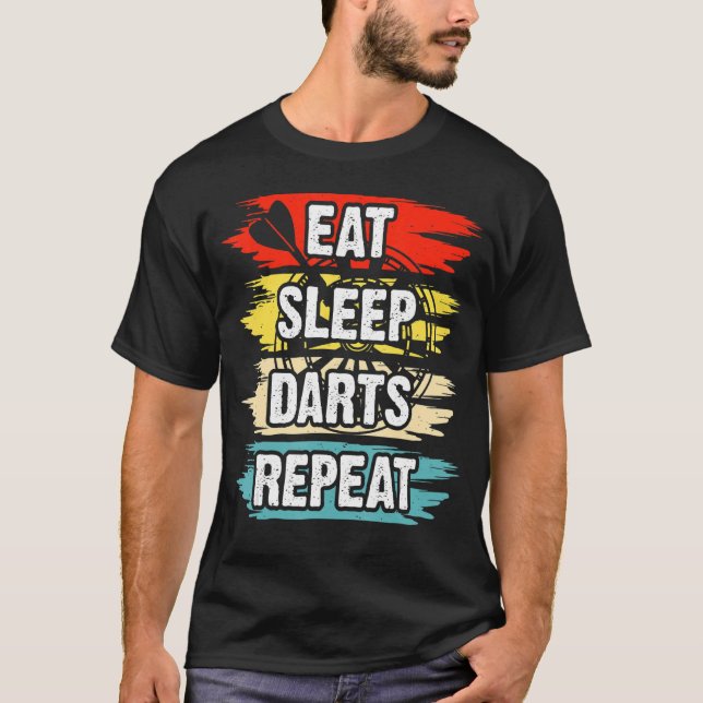 Upprepa mörka vilolägen t shirt (Framsida)