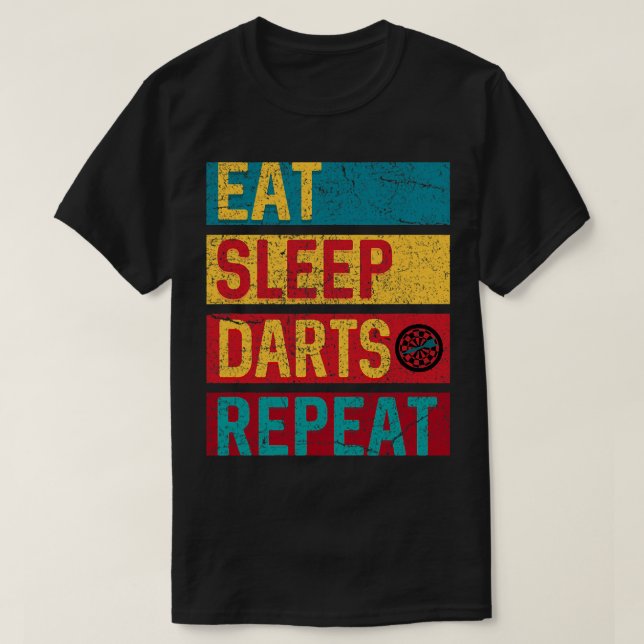 Upprepa mörka vilolägen t shirt (Design framsida)