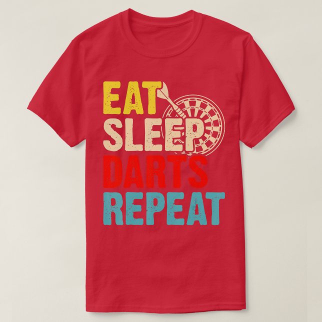 Upprepa mörka vilolägen t shirt (Design framsida)