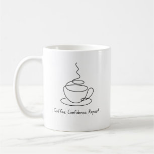 Upprepa Mugg för kaffeförtroende