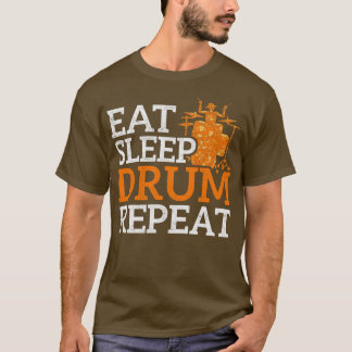 Upprepa musikpresenten med viloläge t shirt