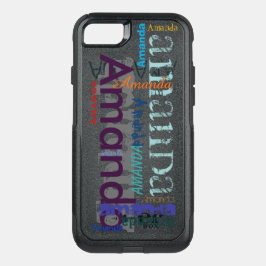 Upprepa Namn 6 Brev iPhone 8pPlus fodral
