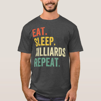 Upprepa noj Bassäng Player Vinta T Shirt