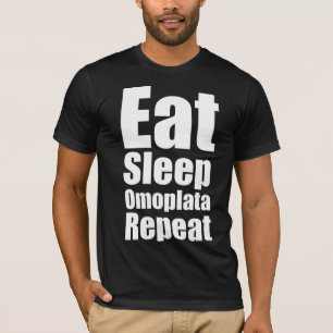 Upprepa omoplata för sömn t shirt