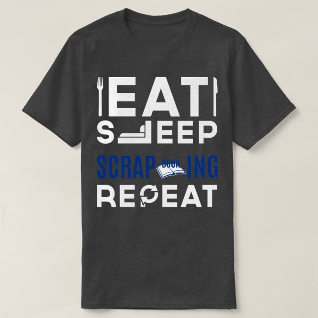Upprepa omskakning av viloläge i ögat1 t shirt (Design framsida)