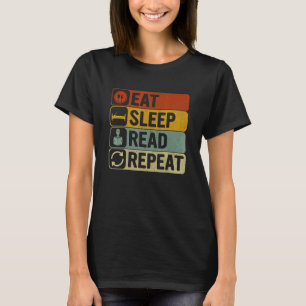 Upprepa omskrivning av viloläge 60 s 70-tal vid lä t shirt