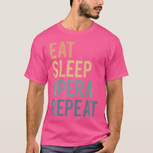Upprepa opera-Singer med viloläge T Shirt