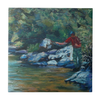 Upprepa på ett regnbåge kakelplatta