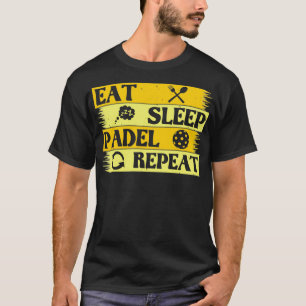 upprepa papp för att äta viloläge t shirt