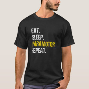 Upprepa paragliden Fallskärm P T Shirt