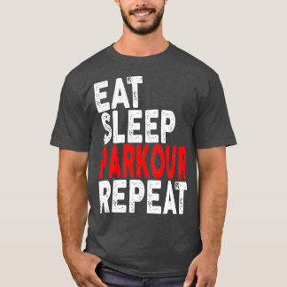 Upprepa Parkour Tee i eat Ssov Parkour