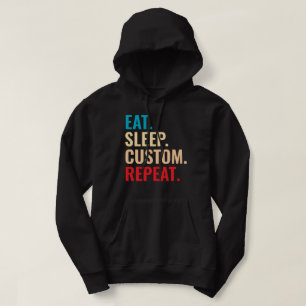 Upprepa Personlig Anpassningsbar i viloläge Hoodie