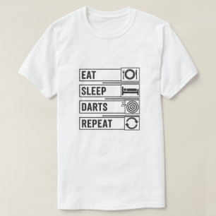 Upprepa presenter för Dart Player Manar T Shirt