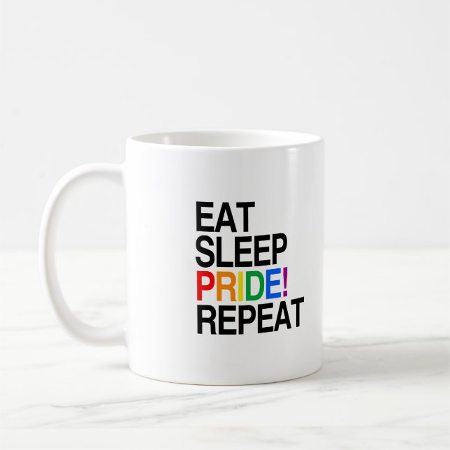 Upprepa Pridet Ät viloläge Kaffemugg (Vänster)