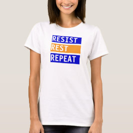 Upprepa resterande viloläge t shirt