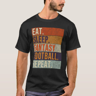 Upprepa Retro i fotboll i Älskare vid viloläge T Shirt