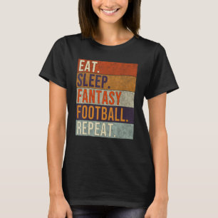 Upprepa Retro i fotboll i Älskare vid viloläge T Shirt