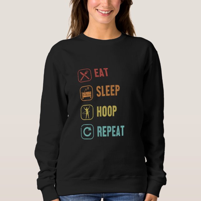 Upprepa Ring Dancer Hooping Hooper H T Shirt (Framsida)