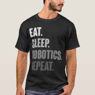 Upprepa Robot Engineering i viloläge T Shirt