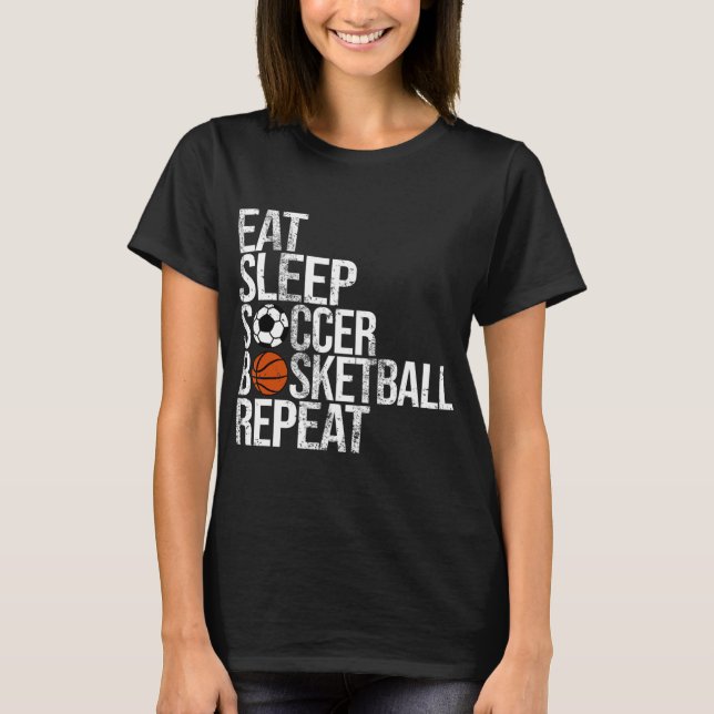 Upprepa Roligt Boll T Shirt (Framsida)
