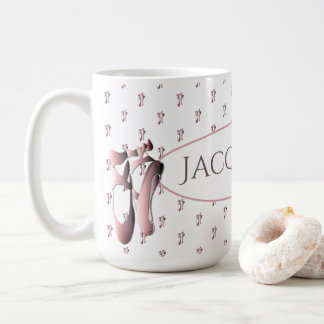 Upprepa rosa Ballet Kaffemugg