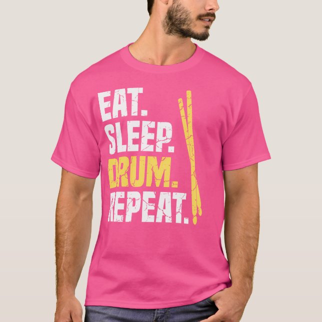 Upprepa rummen i viloläge t shirt (Framsida)