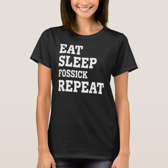 Upprepa Sarkastic i viloläge T Shirt (Framsida)