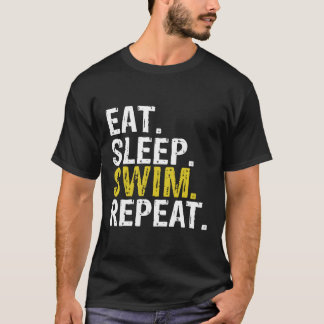 Upprepa Simman för Eat-viloläge T Shirt