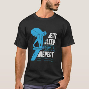 Upprepa simulering av Sarkastic Print med Simma av T Shirt