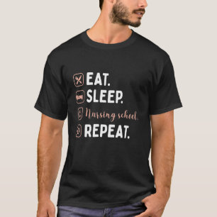 Upprepa sjuksköterskan Studenten G T Shirt