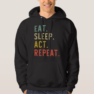 Upprepa skådespelerskan med lektionsgåva från leko hoodie