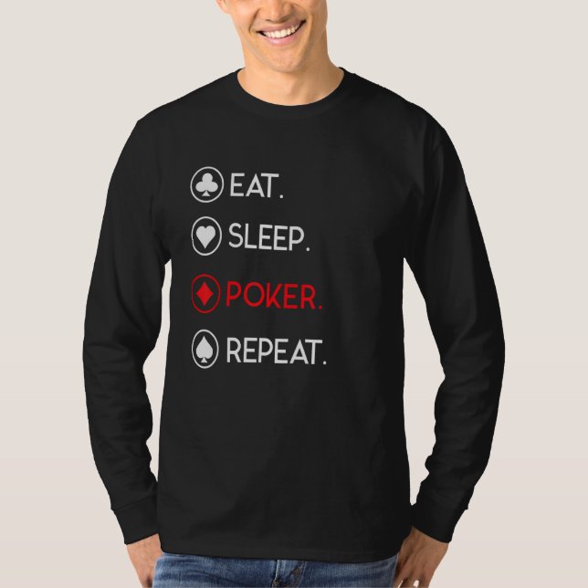 Upprepa skarp spets för sömnspark t shirt (Framsida)