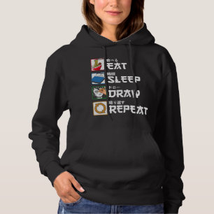 Upprepa Sketning i japanska Teckning vid viloläge T Shirt