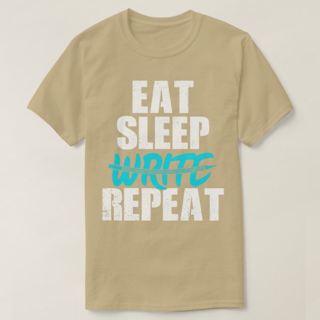 Upprepa Skriva i viloläge T Shirt (Design framsida)