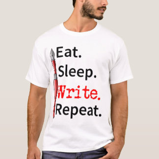 Upprepa skrivprogram för att få Skriva i viloläge T Shirt
