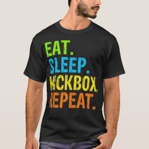 Upprepa snabbstartsgaffel 1 för Ät viloläge T Shirt