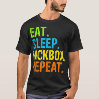 Upprepa snabbstartsgaffel 1 för Ät viloläge T Shirt