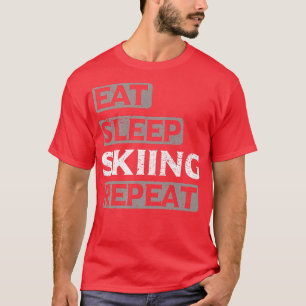 Upprepa snöbordet Äventyr Snö T Shirt