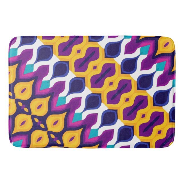 Upprepa solnedgång badrumsmatta (Framsidan)