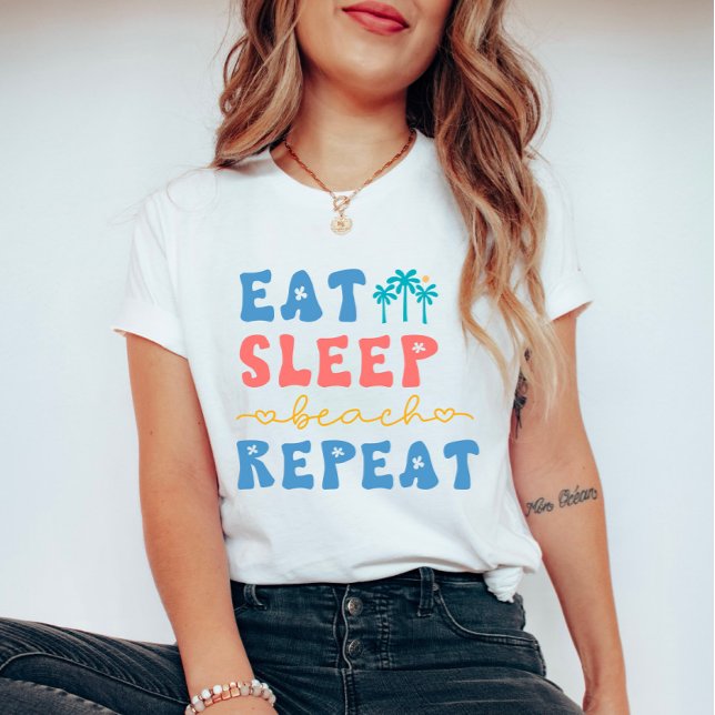 Upprepa sommarVibes i viloläge T Shirt (Skapare uppladdad)