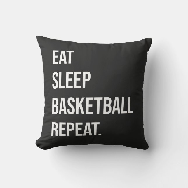 Upprepa sömnbasket. kudde (Framsida)