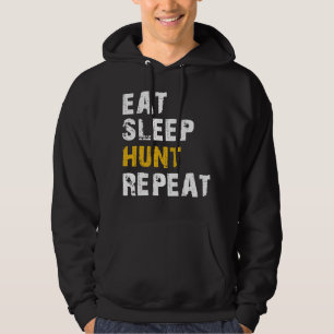 upprepa sömnjakt hoodie