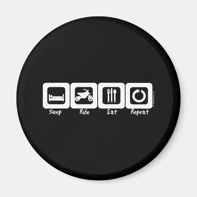 Upprepa sömnlöde magnet (Framsidan)