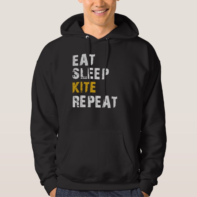 upprepa sömnlöshet hoodie (Framsida)