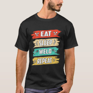 Upprepa sömnsvetsning t shirt