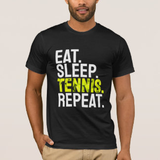 upprepa sömntennis t shirt